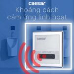 Van xả tiểu CAESAR A637 cảm ứng dùng điện âm tường - Ảnh 6