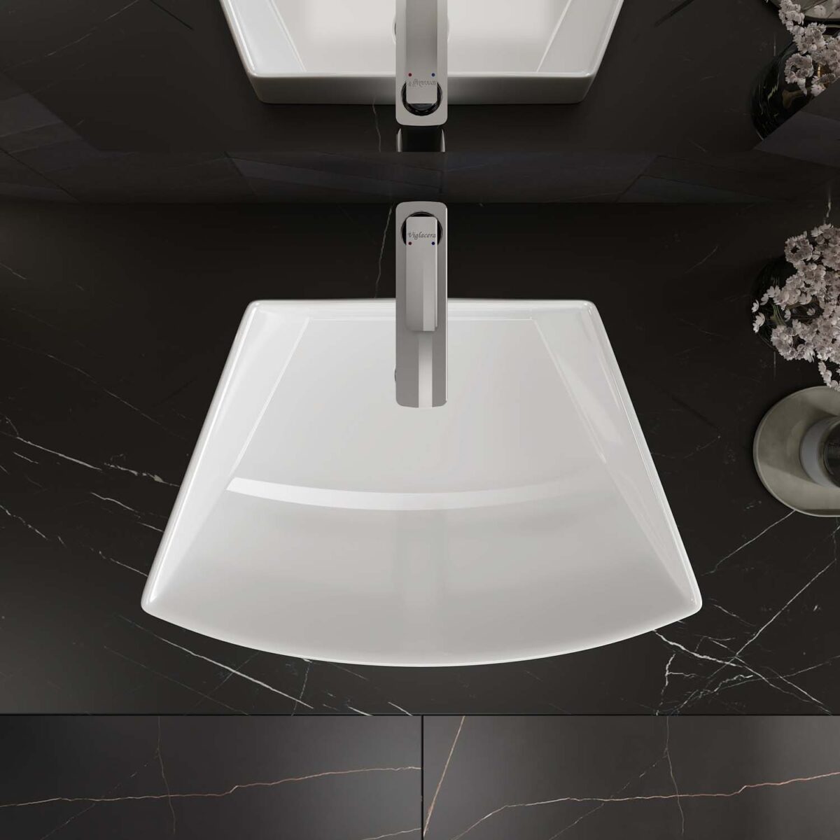 Chậu lavabo đặt bàn VIGLACERA CD17 - Ảnh 6