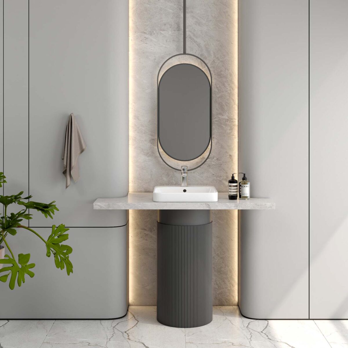 Chậu lavabo đặt bàn VIGLACERA V24 - Ảnh 3