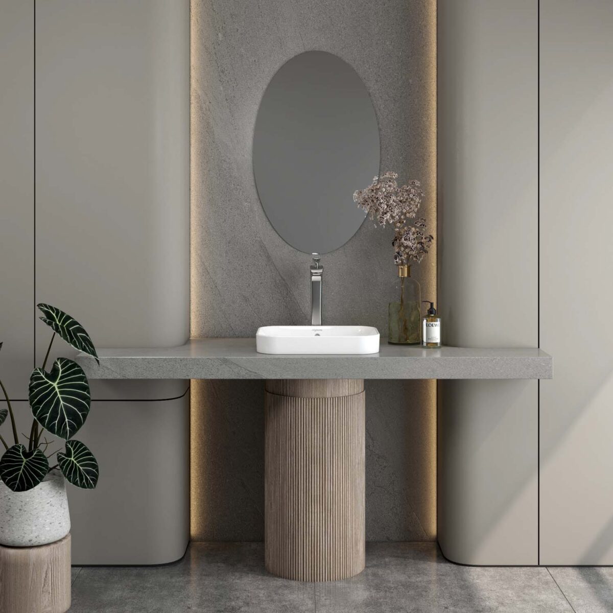 Chậu lavabo đặt bàn VIGLACERA V27 - Ảnh 3