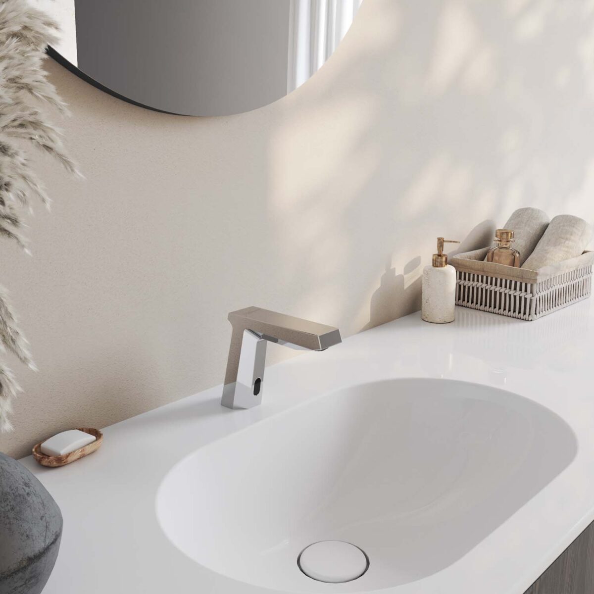 Vòi lavabo VIGLACERA VG1028 VG1028.1 cảm ứng dùng pin - Ảnh 8