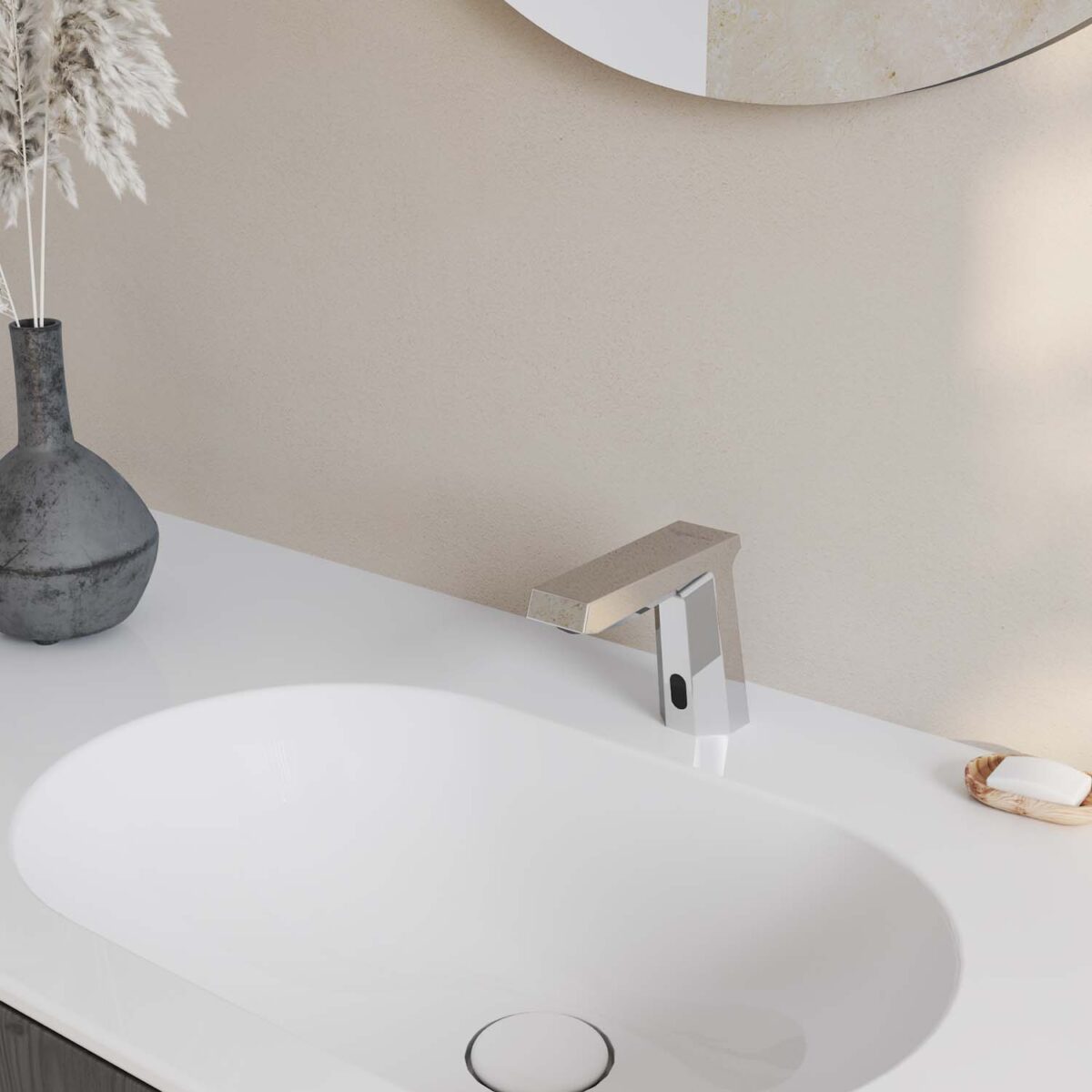 Vòi lavabo VIGLACERA VG1028 VG1028.1 cảm ứng dùng pin - Ảnh 9
