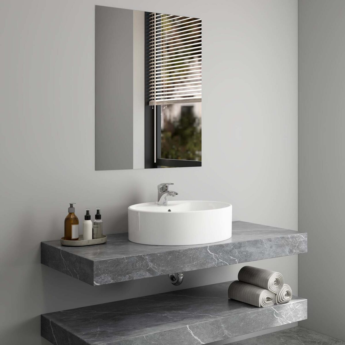 Vòi lavabo VIGLACERA VG104 VSD104 nóng lạnh - Ảnh 5