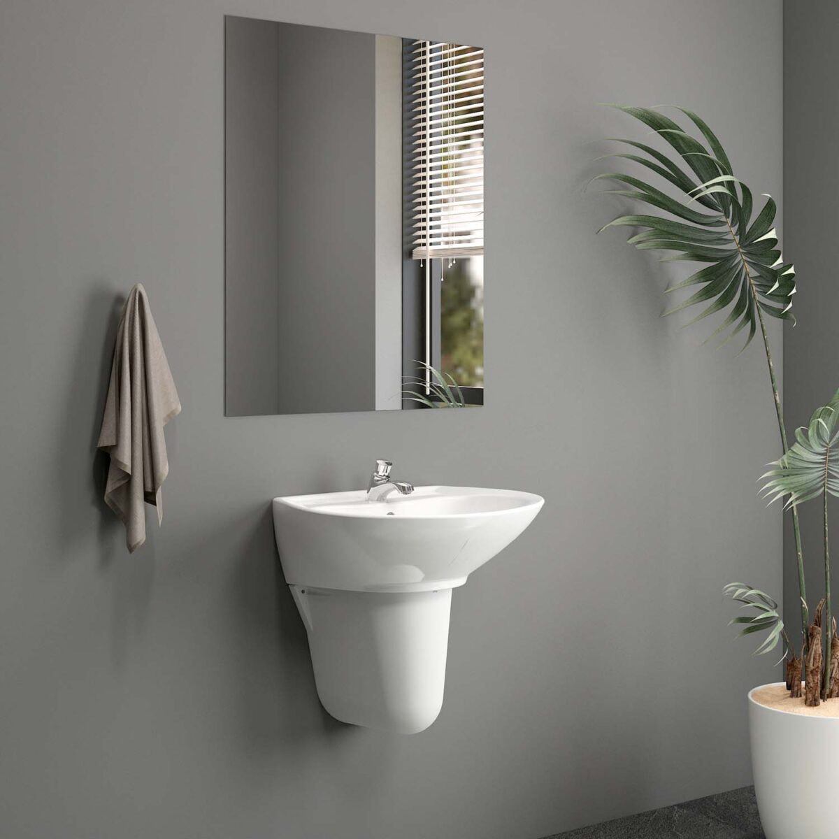 Vòi lavabo VIGLACERA VG109 bán tự động nước lạnh - Ảnh 3
