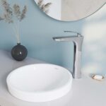Vòi lavabo VIGLACERA VG142.1 cổ cao nóng lạnh - Ảnh 6