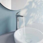 Vòi lavabo VIGLACERA VG142.1 cổ cao nóng lạnh - Ảnh 8