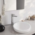 Vòi lavabo VIGLACERA VG143.1 cổ cao nóng lạnh - Ảnh 8
