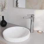 Vòi lavabo VIGLACERA VG143.1 cổ cao nóng lạnh - Ảnh 9