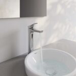 Vòi lavabo VIGLACERA VG143.1 cổ cao nóng lạnh - Ảnh 11