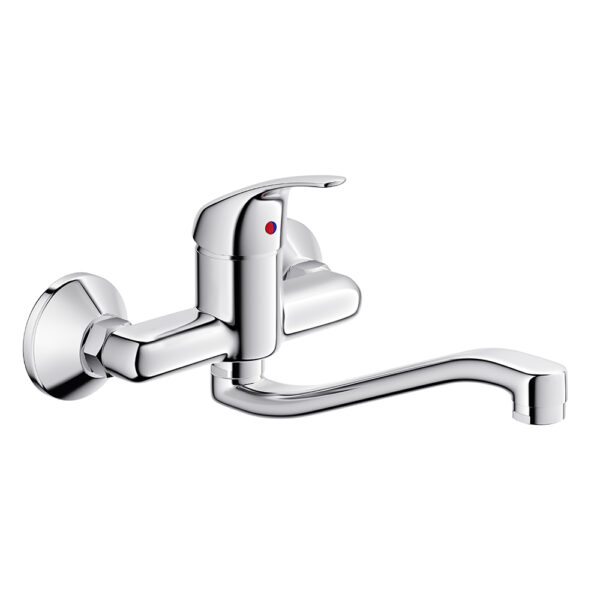 Vòi rửa bát VIGLACERA VG701 (VG-701) nóng lạnh gắn tường