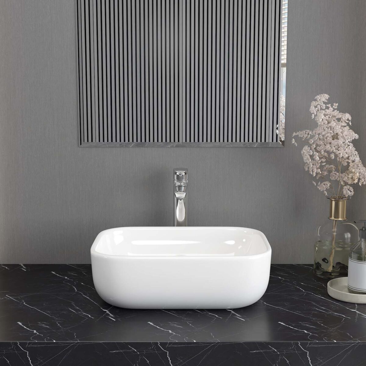 Chậu lavabo đặt bàn VIGLACERA V25 - Ảnh 4