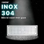 Phễu thoát sàn CAESAR ST1030B 100x300mm phi 60 - Ảnh 3