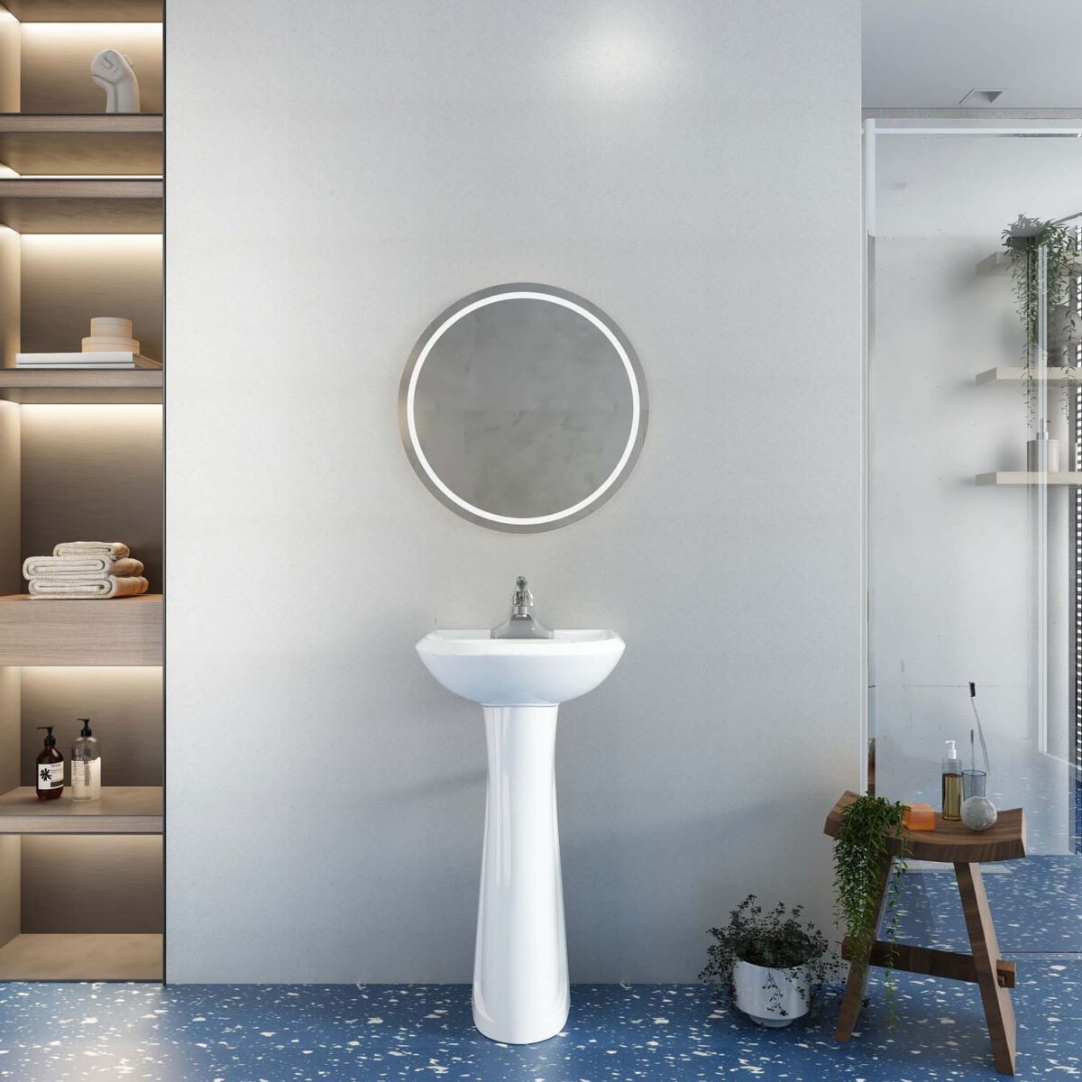 Chậu lavabo treo tường VIGLACERA VTL3N - Ảnh 3