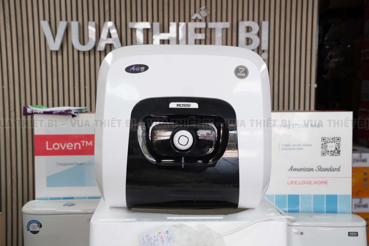 Bình nóng lạnh ROSSI ARTE8 15L lít vuông RA8 15SQ gián tiếp 2500w - Ảnh 2