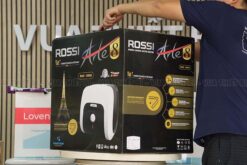 Binh nong lanh ROSSI ARTE8 15L lit vuong RA8 15SQ gian tiep 2500w 6