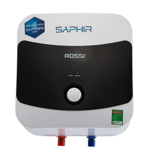 Binh nong lanh ROSSI Saphir 16L lit vuong RSR 16SQ gian tiep 2500w