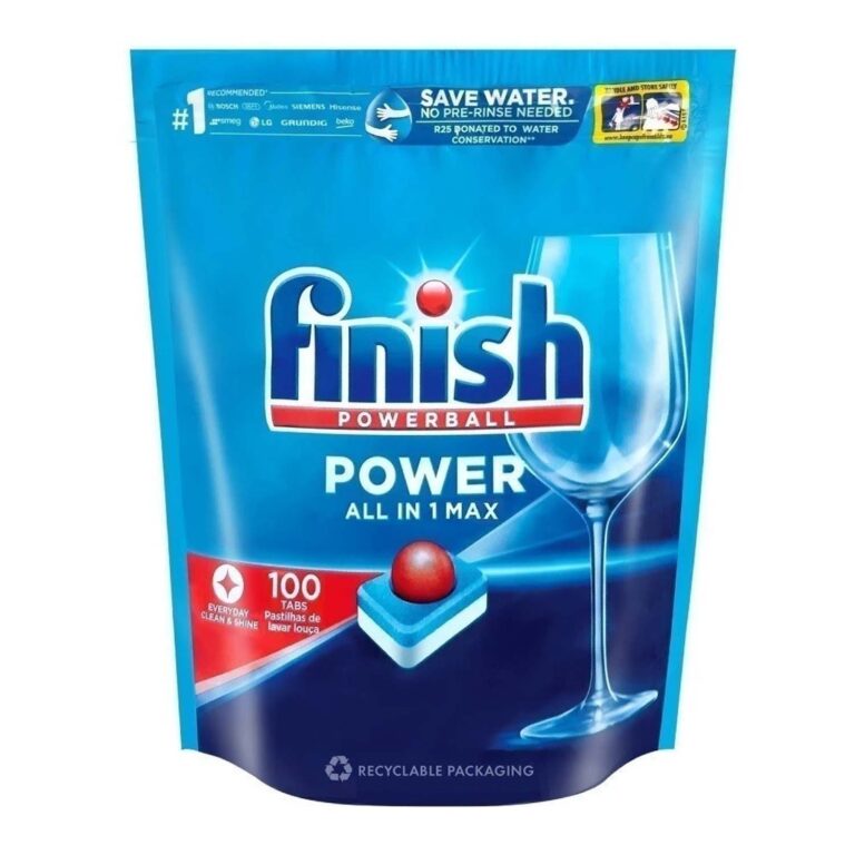 Viên rửa bát Finish Power All In 1 Max túi 110 100 56 50 viên