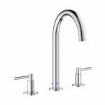 Vòi lavabo GROHE Atrio 20009003 M-Size cổ cao Nóng Lạnh 3 lỗ