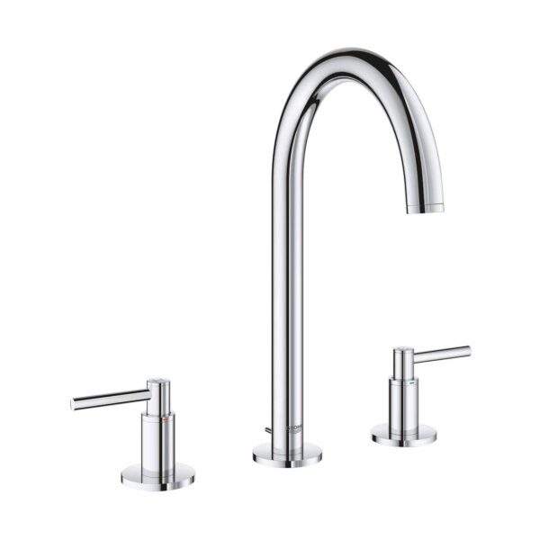 Vòi lavabo GROHE Atrio 20009003 M-Size cổ cao Nóng Lạnh 3 lỗ