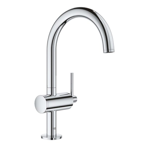 Vòi lavabo GROHE Atrio 32042003 L-Size cổ cao Nóng Lạnh
