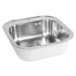 Chậu rửa bát Inox Hafele HS19-SSN1R50 567.23.083 1 hố - Ảnh 4