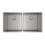 Chậu rửa bát inox TEKA BE LINEA R15 2B 860 115030006 âm bàn 2 hố