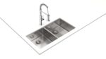 Chậu rửa bát inox TEKA BE LINEA R15 2B 860 115030006 âm bàn 2 hố - Ảnh 3