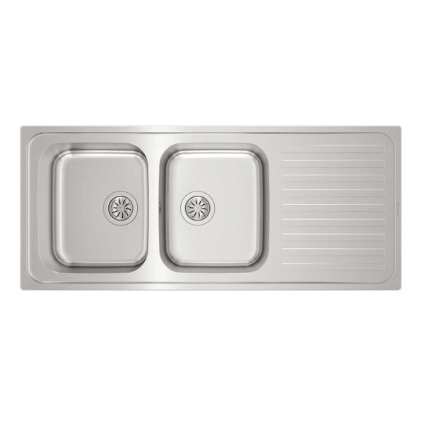 Chậu rửa bát inox TEKA CLASSIC 2B 1D 10119023 10119007 2 hố 1 bàn