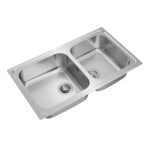 Chậu rửa bát inox TEKA CLASSIC 2B 86 10119021 860.500.2B dương bàn 2 hố - Ảnh 4
