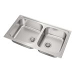 Chậu rửa bát inox TEKA CLASSIC 2B 86 10119021 860.500.2B dương bàn 2 hố - Ảnh 5