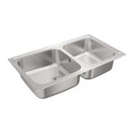 Chậu rửa bát inox TEKA CLASSIC 2B 86 10119021 860.500.2B dương bàn 2 hố - Ảnh 6