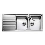 Chậu rửa bát inox TEKA PREMIUM 2B 1D 12128011 dương bàn 2 hố 1 bàn