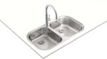 Chậu rửa bát inox TEKA STYLO 2B 11107027 dương bàn 2 hố - Ảnh 3