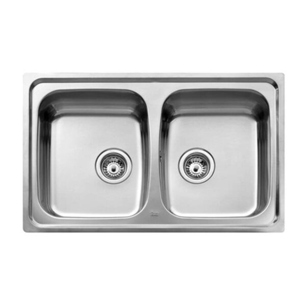 Chậu rửa bát inox TEKA UNIVERSO 79 2B 10120020 dương bàn 2 hố