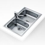 Chậu rửa bát inox TEKA UNIVERSO 79 2B 10120020 dương bàn 2 hố - Ảnh 3