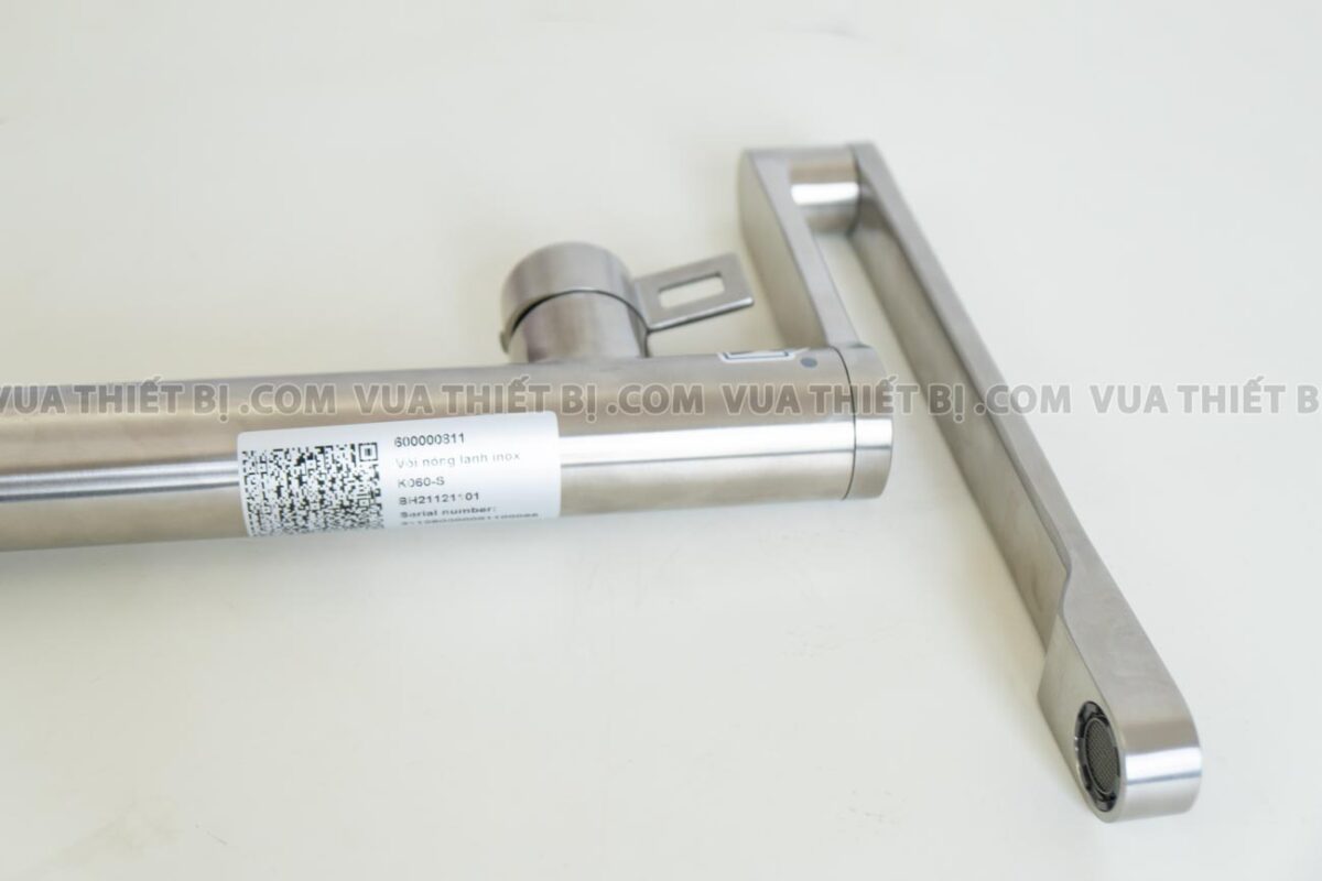 Vòi rửa bát MALLOCA K060-S nóng lạnh - Ảnh 6
