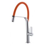 Vòi rửa bát TEKA FORMENTERA 997 Black Blue Orange Pink Yellow nóng lạnh rút dây - Ảnh 5