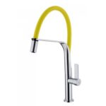 Vòi rửa bát TEKA FORMENTERA 997 Black Blue Orange Pink Yellow nóng lạnh rút dây - Ảnh 8