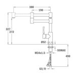 Vòi rửa bát TEKA INX 983 749830210 nóng lạnh - Ảnh 2