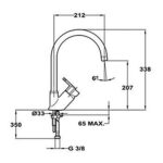 Vòi rửa bát TEKA KB 915 35911512 nóng lạnh - Ảnh 2