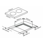 Bếp điện từ đôi ARBER AB988IT - Ảnh 2
