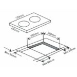 Bếp từ đôi ARBER AB393 - Ảnh 2
