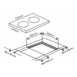 Bếp từ đôi ARBER AB677 - Ảnh 2