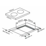 Bếp điện từ đôi ARBER ABLUXURY868IC - Ảnh 2