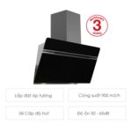 Máy hút mùi HAFELE HH-WVG90B 539.89.335 90cm kính vát - Ảnh 4