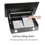 Máy hút mùi HAFELE HH-WVG90B 539.89.335 90cm kính vát - Ảnh 6