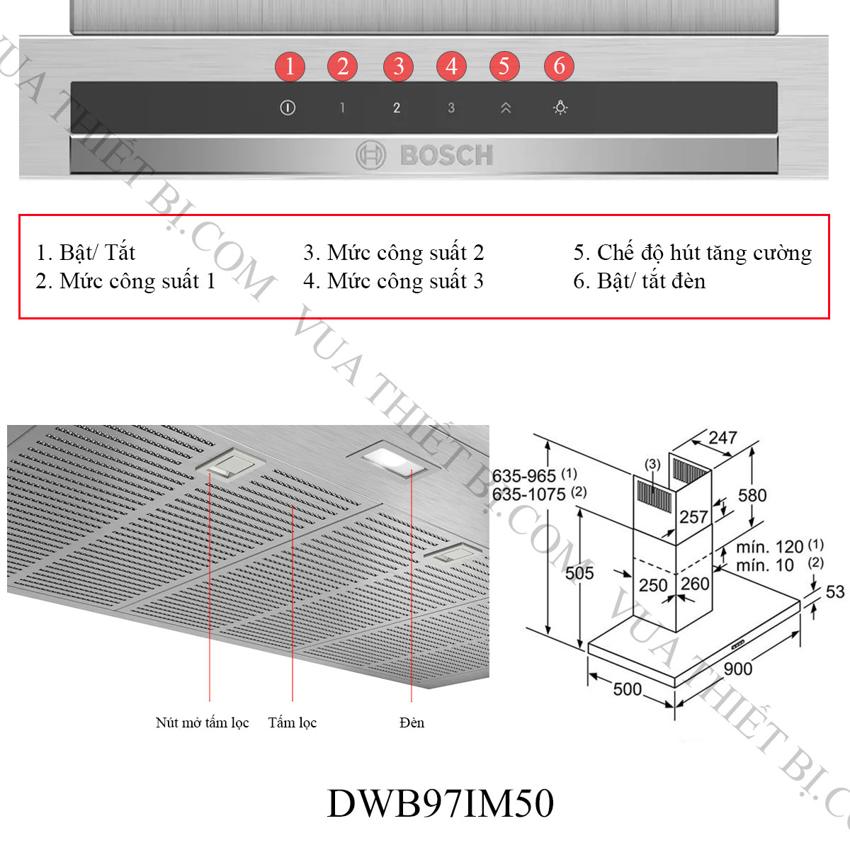 Máy hút mùi BOSCH DWB97IM50 90cm serie 4 chữ T 1 Thông-tin-máy-hút-mùi-Bosch-DWB97IM50-Serie-4
