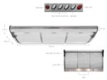 Máy hút mùi TEKA C 9420 40466250 90cm cổ điển - Ảnh 3
