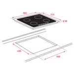 Bếp từ ba TEKA IT 6350 IKNOB 10210183 - Ảnh 4
