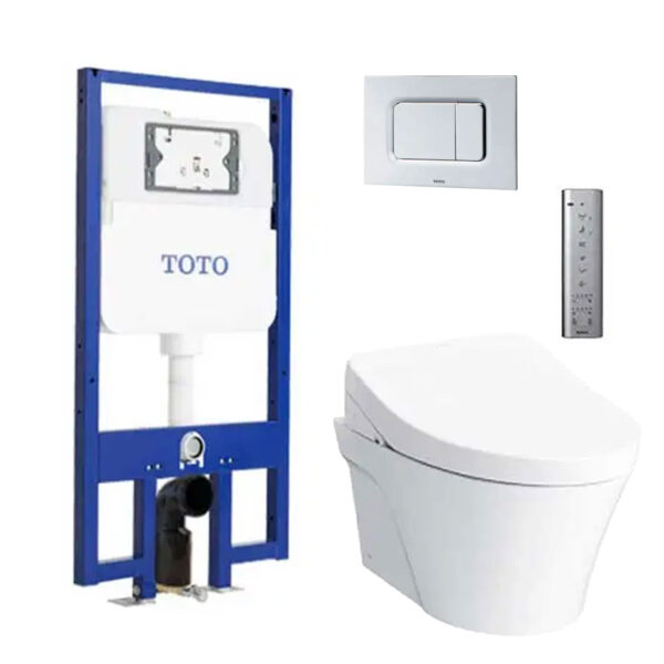 Bồn cầu thông minh TOTO CW822REA TCF4911EZ WH172AT TCA465 MB170P#SS nắp rửa điện tử